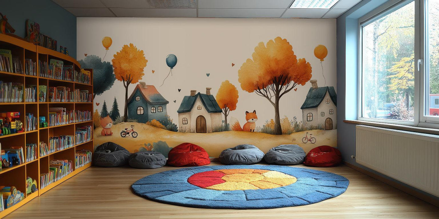 Cute Animal wallpaper mural - XWALLX