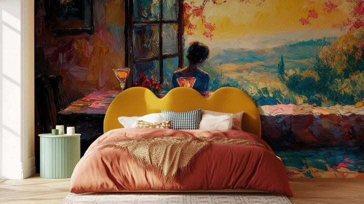 Mediterranean Hills Wallpaper Mural