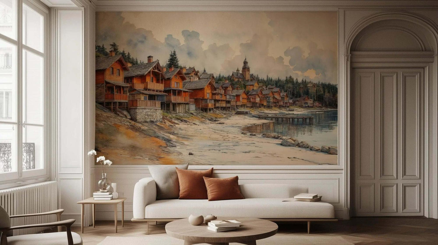 Lakeside Village Duvar posteri - XWALLX