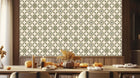 Eklektik Yapraklı Floral duvar kağıdı - XWALLX