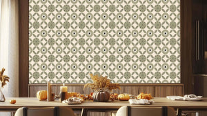 Eclectic Leafy Floral wallpaper - XWALLX