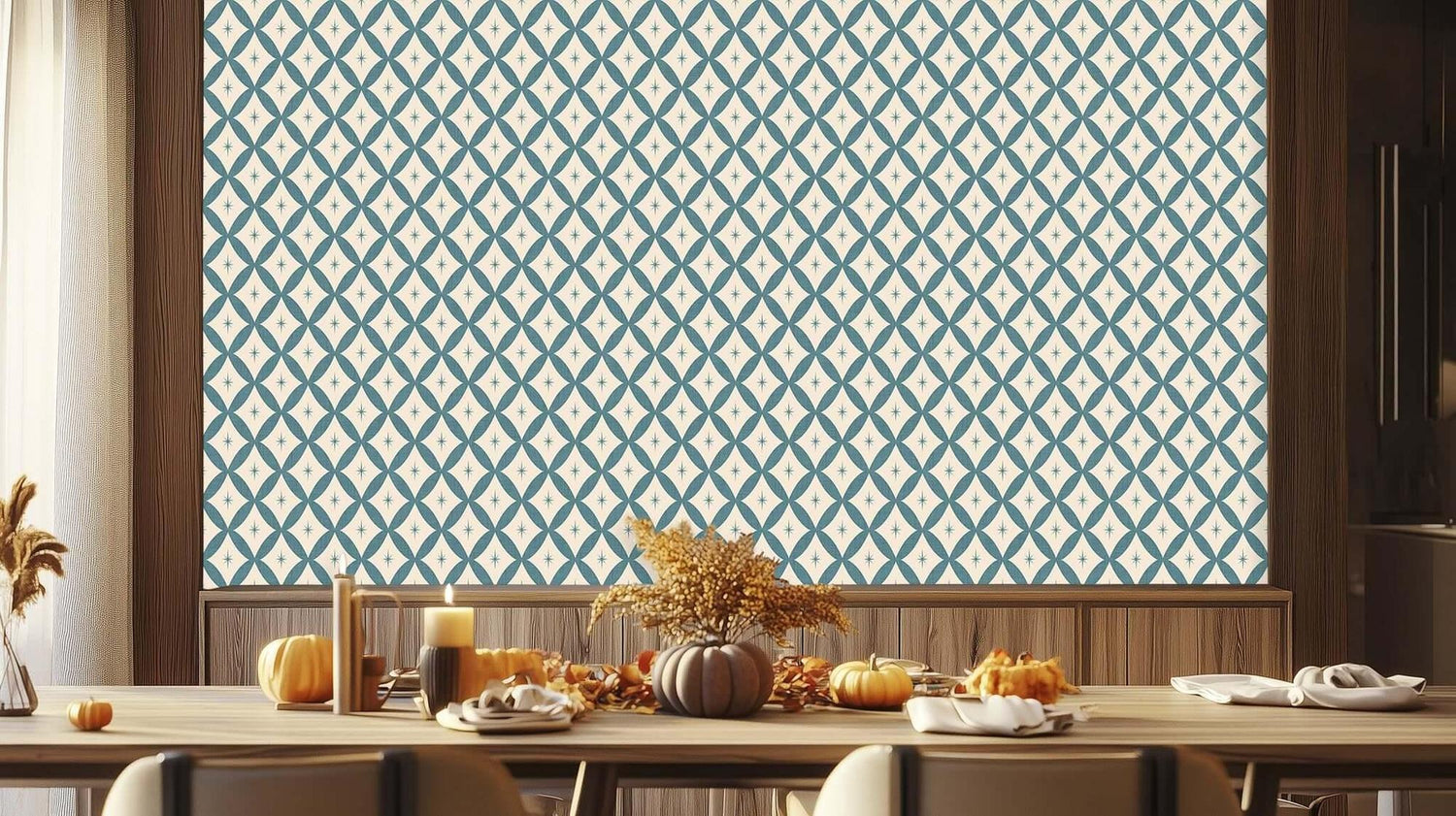 Geometrik Yıldız Patlaması poster duvar kağıdı - XWALLX