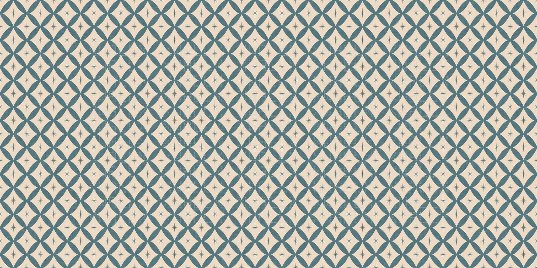Geometrik Yıldız Patlaması Duvar Posteri