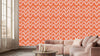 Waves of Warmth Abstract Wall Mural
