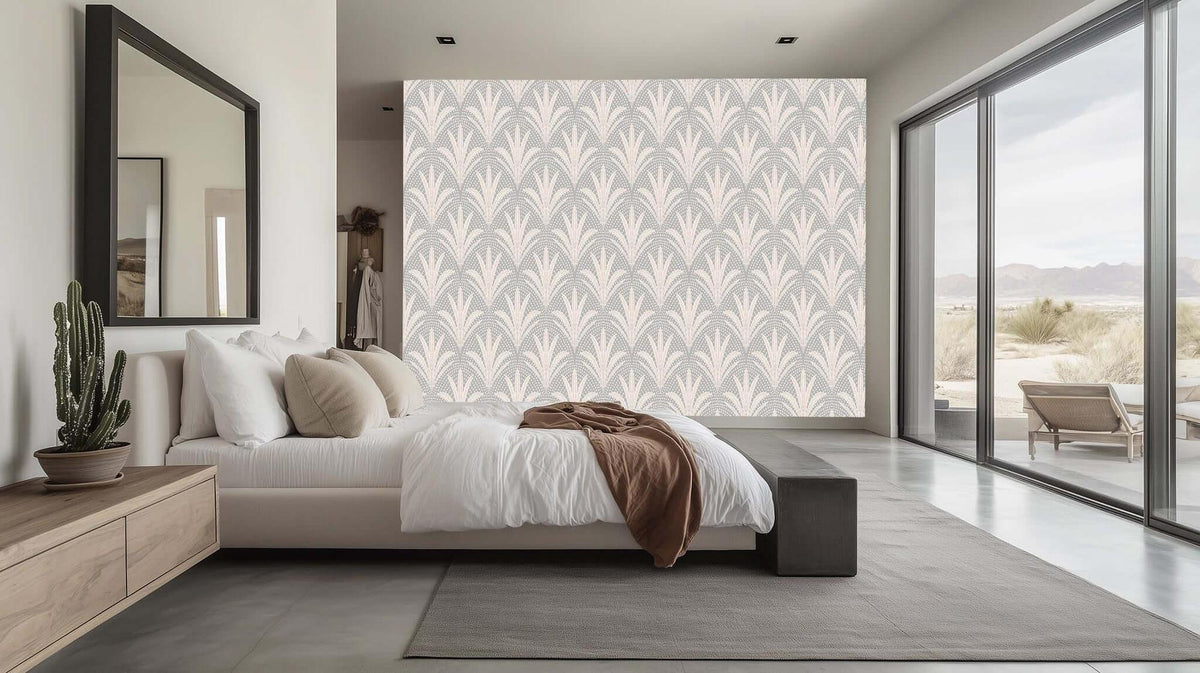 Elegant Palm Fronds wall mural Mural wall mural - XWALLX