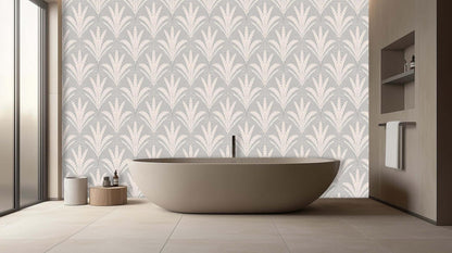 Elegant Palm Fronds wall mural Mural wallpaper mural - XWALLX