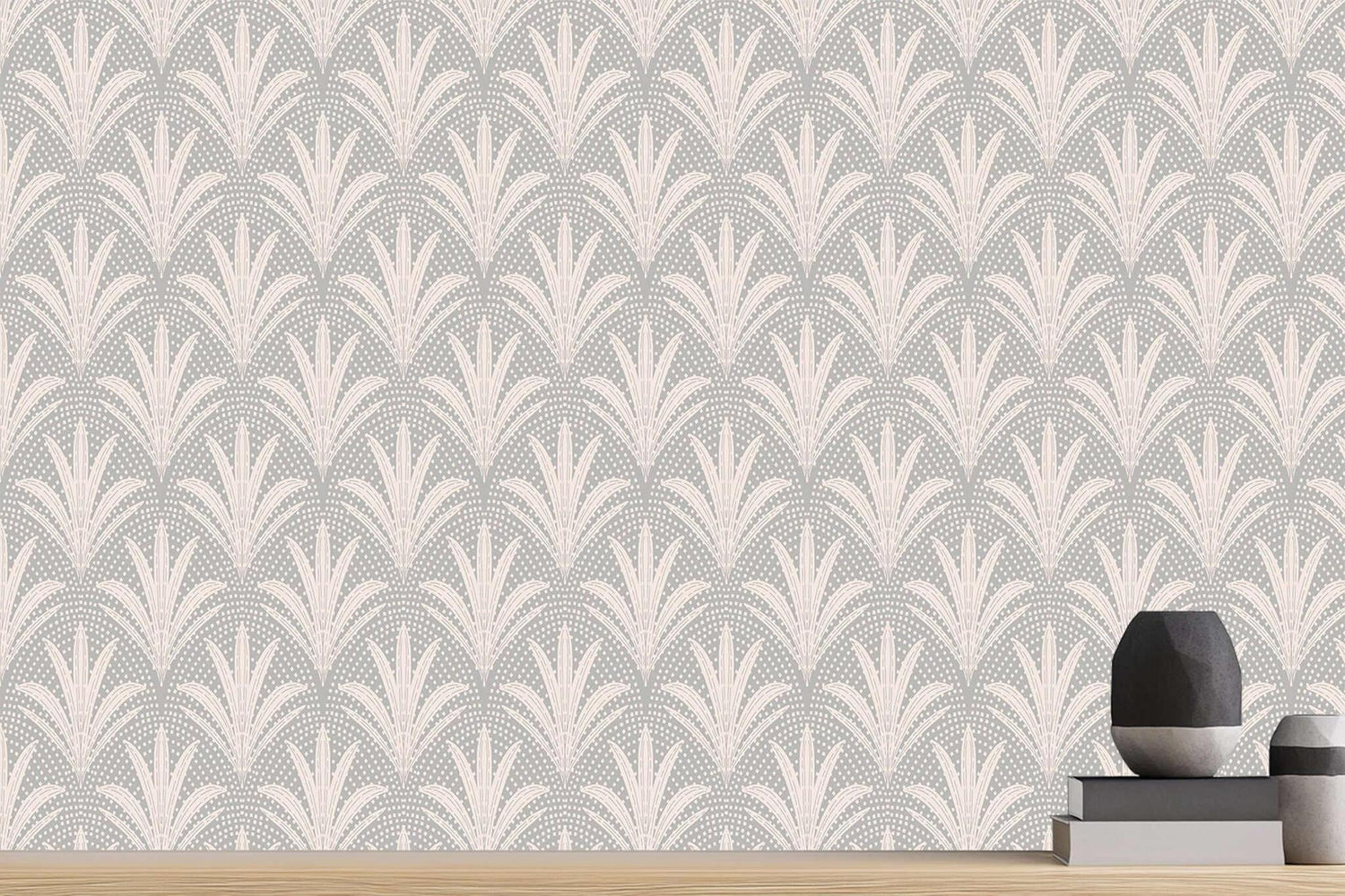 Elegant Palm Fronds wall mural Mural wallpaper - XWALLX