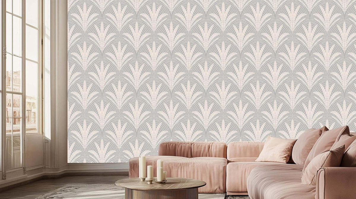 Elegant Palm Fronds wall mural Mural wall art - XWALLX