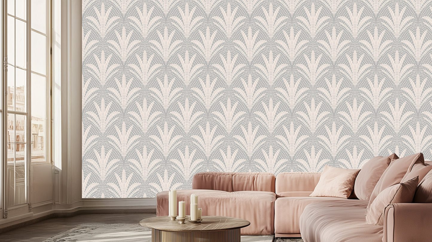 Elegant Palm Fronds wall mural Mural wall art - XWALLX