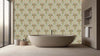 Artistic Floral Wall Mural for Serene Spaces