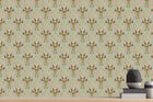 Artistic Floral Wall Mural for Serene Spaces wall decor - XWALLX