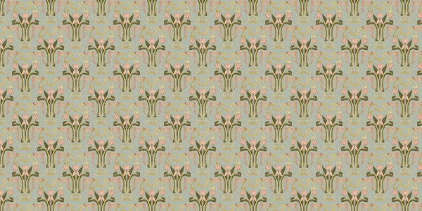 Huzurlu Mekanlar için Artistik Floral Duvar Posteri - Sample