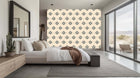 Sunburst Patterned wall mural - XWALLX