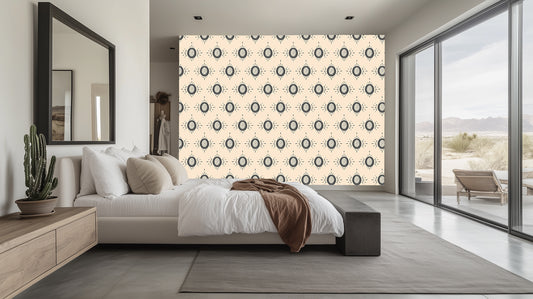 Sunburst Patterned wall mural - XWALLX