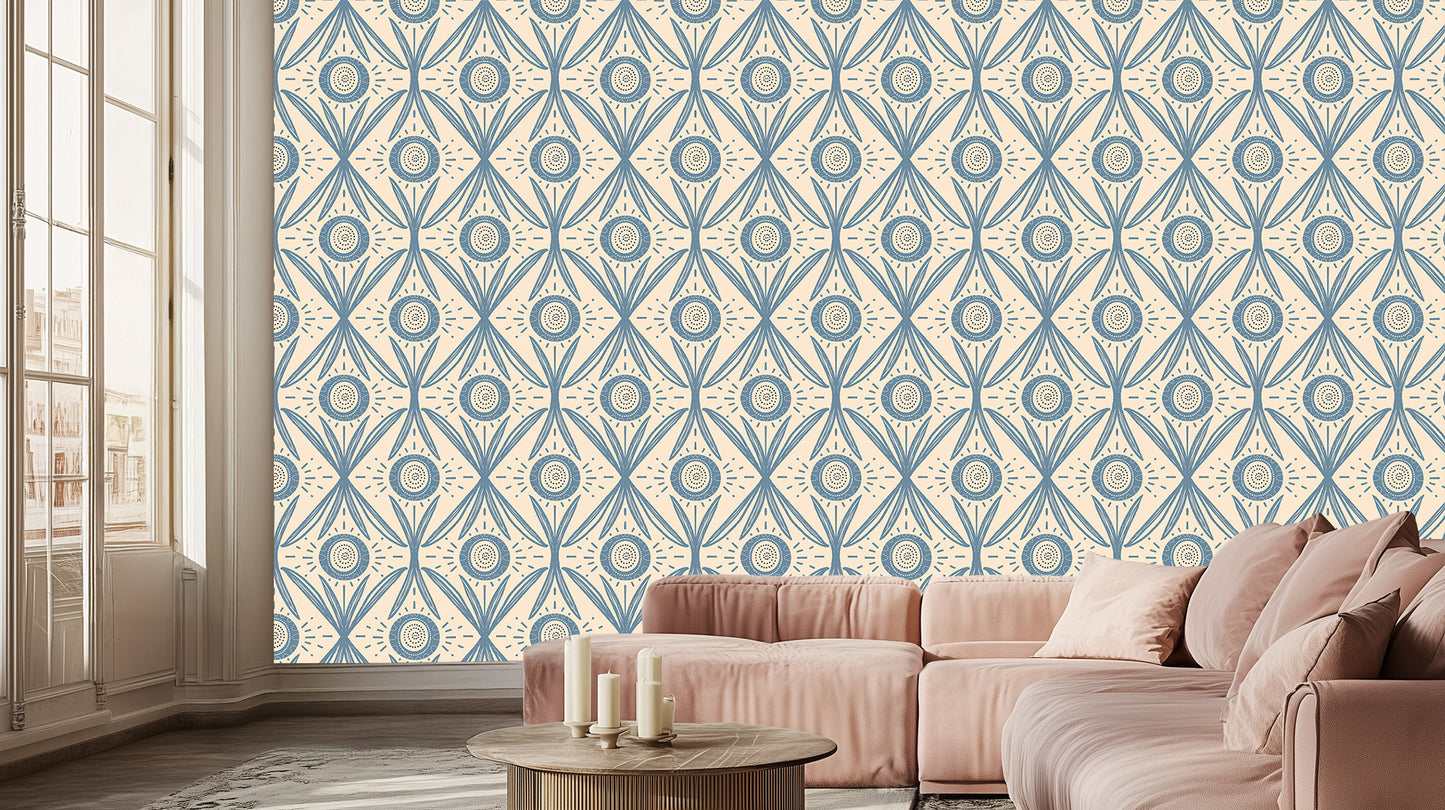 Intricate Leafy Patterns wall mural Mural wall art - XWALLX