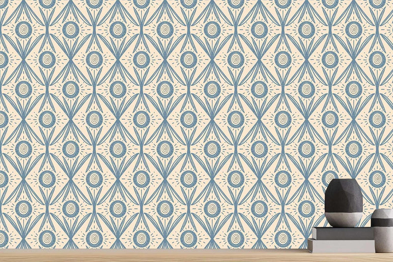 Intricate Leafy Patterns wall mural Mural wall decor - XWALLX