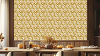 Golden Floral Arrangement wallpaper - XWALLX