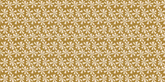 Golden Floral Arrangement Wall Mural
