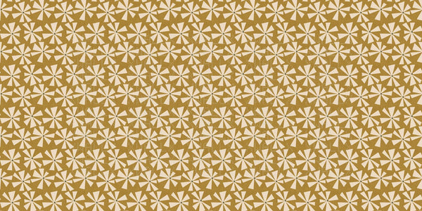 Altın Renkli Floral Düzenleme Duvar Posteri - Sample