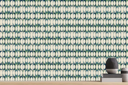 Dynamic Geometric Pattern wall art - XWALLX