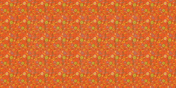 Canlı Floral Patlama Duvar posteri - Sample