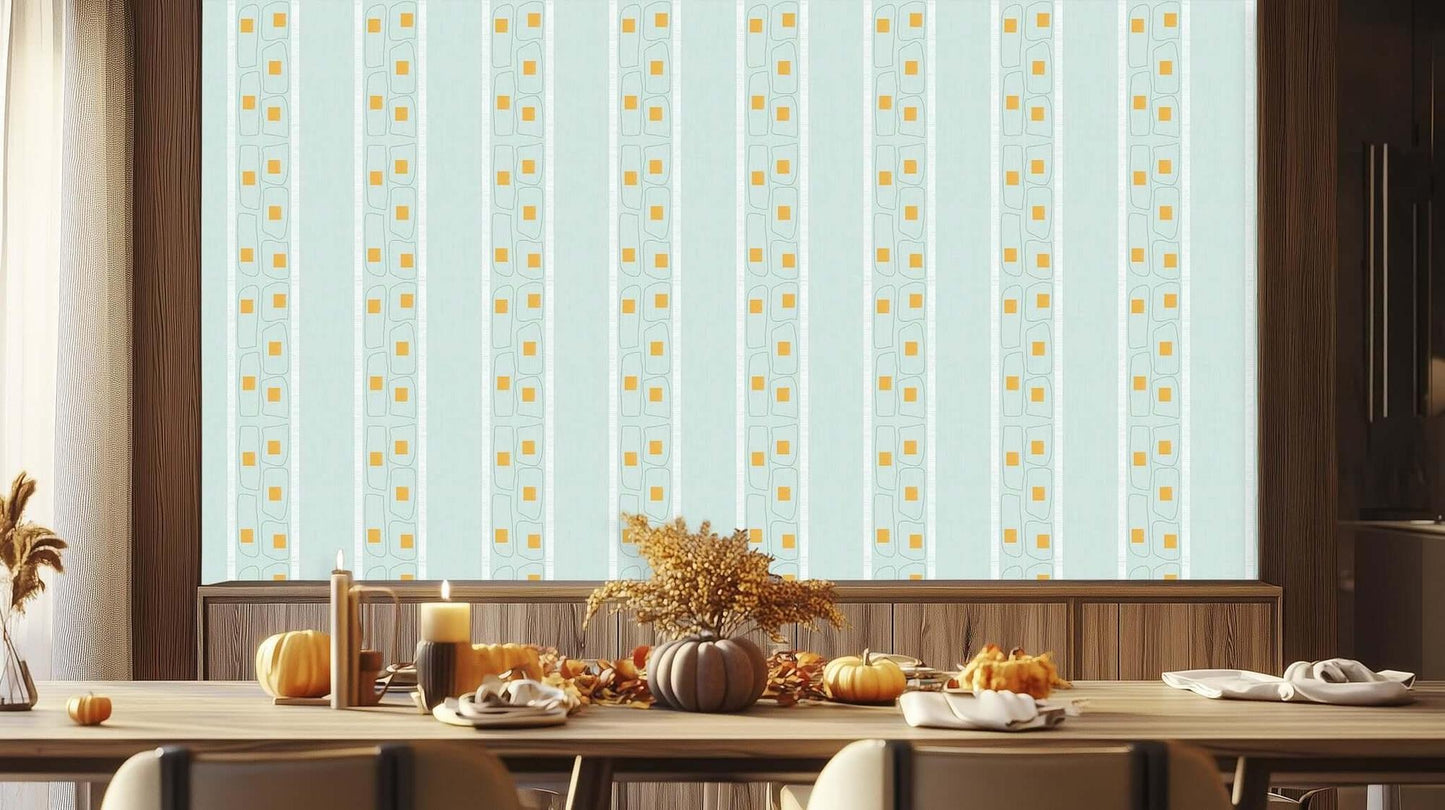 Geometric Abstract Squares wallpaper mural - XWALLX