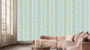 Geometric Abstract Squares Wall Mural