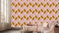 Nature Inspired Leaf Pattern wall decor - XWALLX