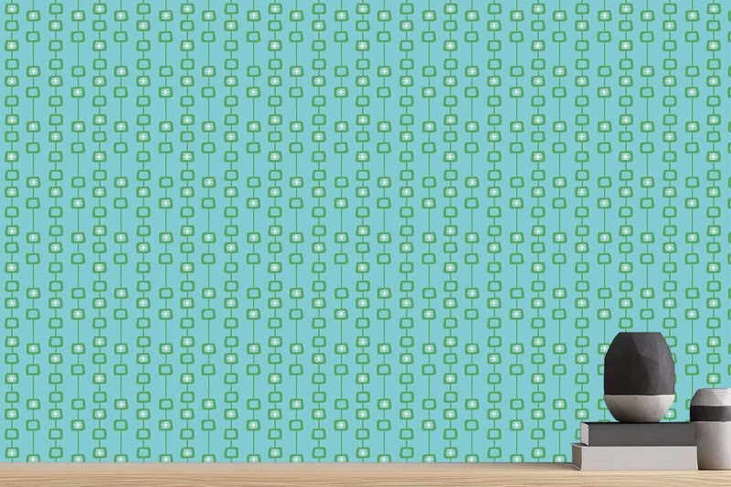 Layered Square Patterns wall art - XWALLX