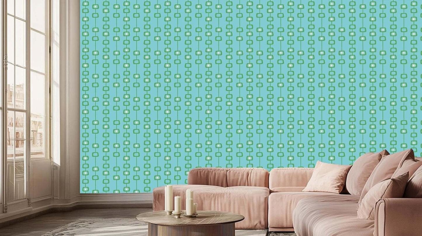 Layered Square Patterns wall decor - XWALLX