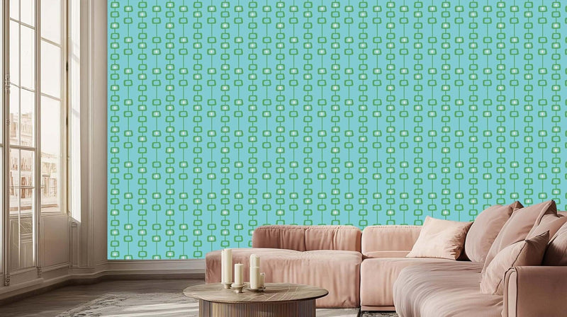 Layered Square Patterns wall decor - XWALLX