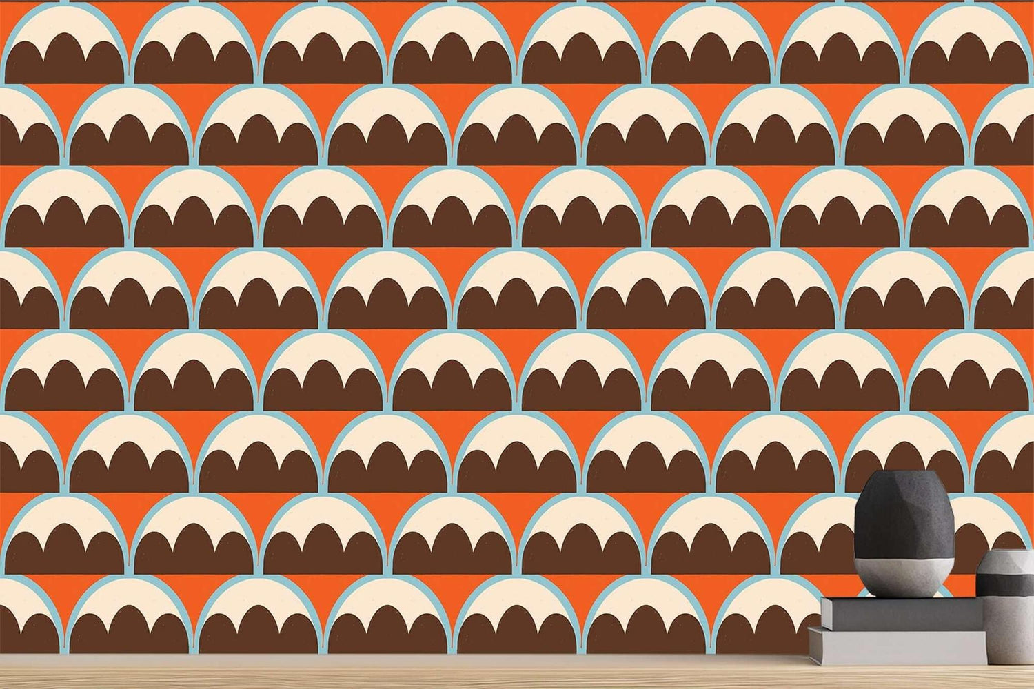 Retro Arches Pattern wallpaper - XWALLX