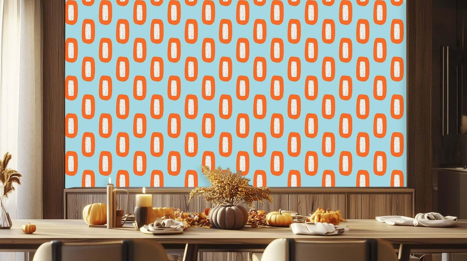 Cesur Geometrik Desen poster duvar kağıdı - XWALLX