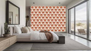 Whimsical Floral Balloons wall mural Mural wallpaper mural - XWALLX