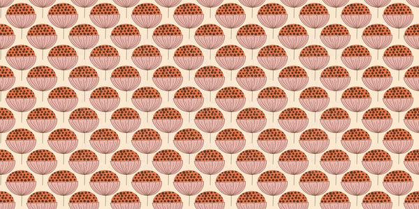 Şakacı Floral Balonlar Duvar Posteri - Sample