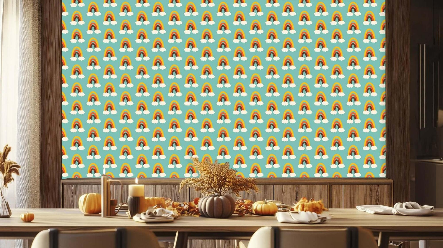 Whimsical Rainbow Dream wallpaper - XWALLX