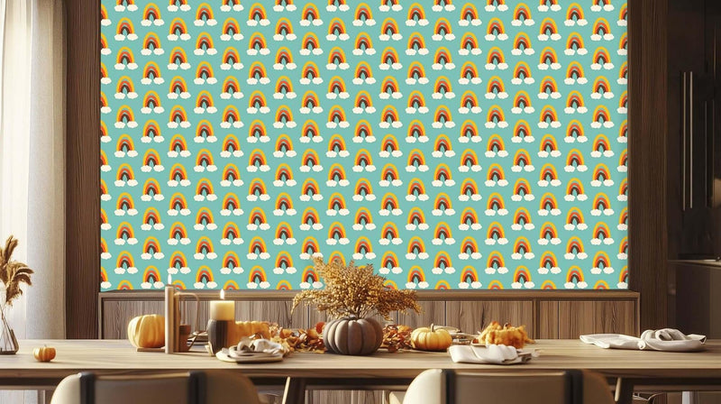 Whimsical Rainbow Dream wallpaper - XWALLX
