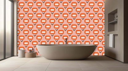 Whimsical Floral Pattern wall mural - XWALLX