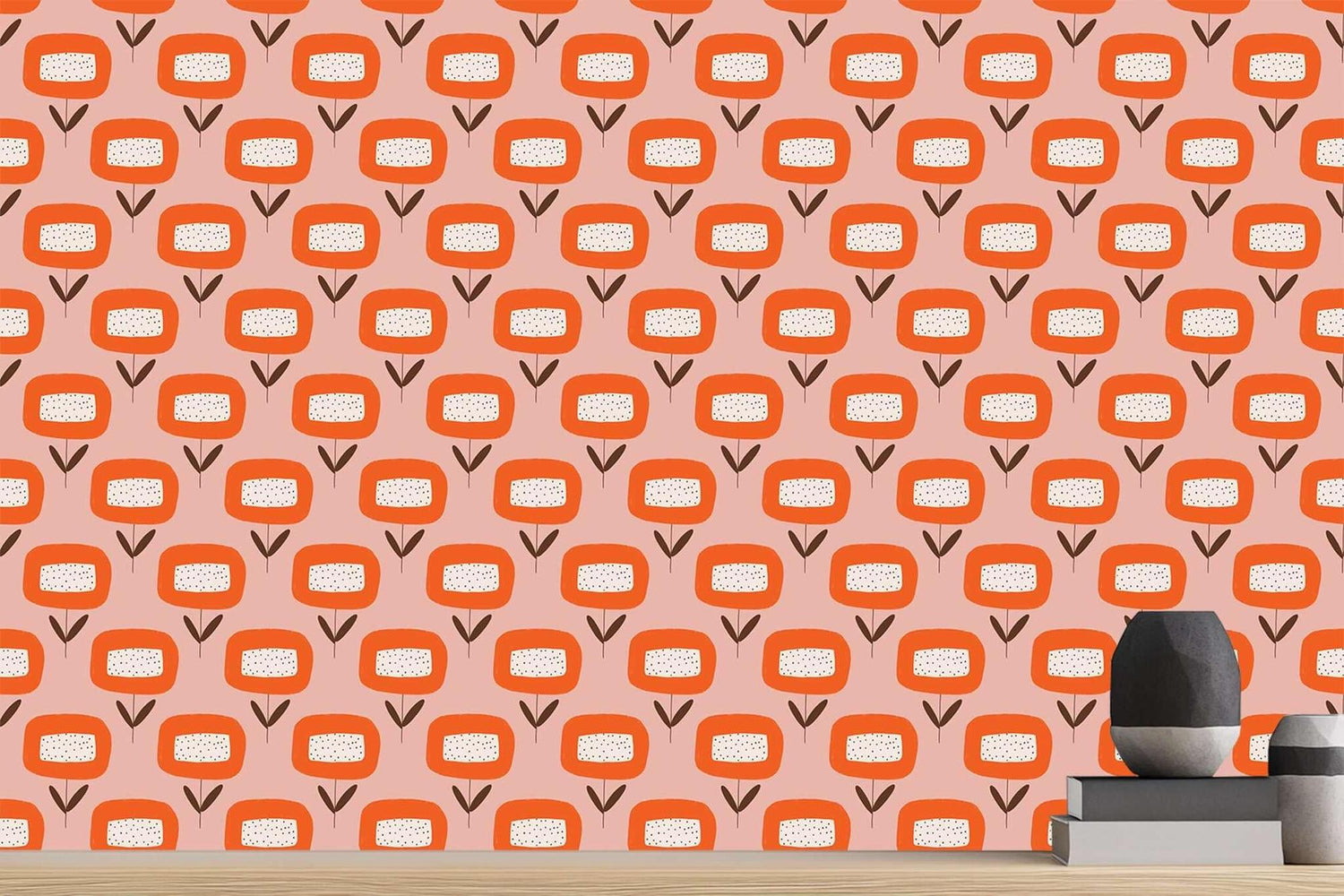 Whimsical Floral Pattern wall art - XWALLX