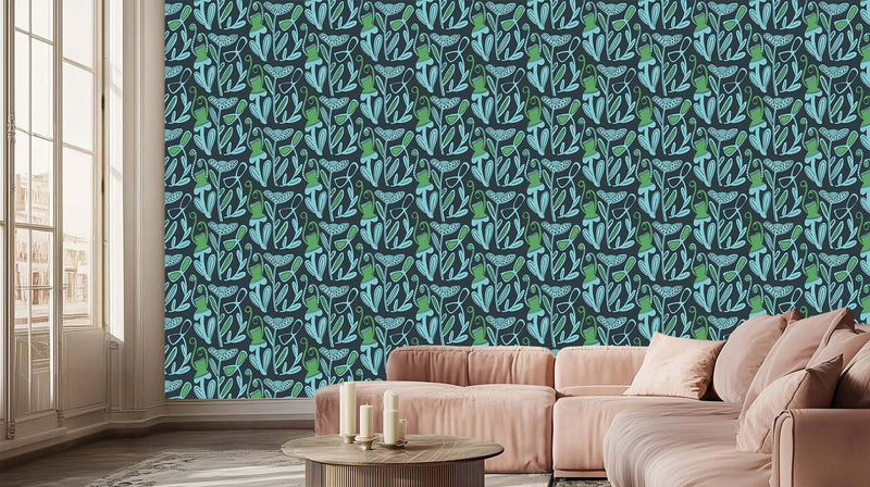 Botanical Dreams Flower wallpaper - XWALLX