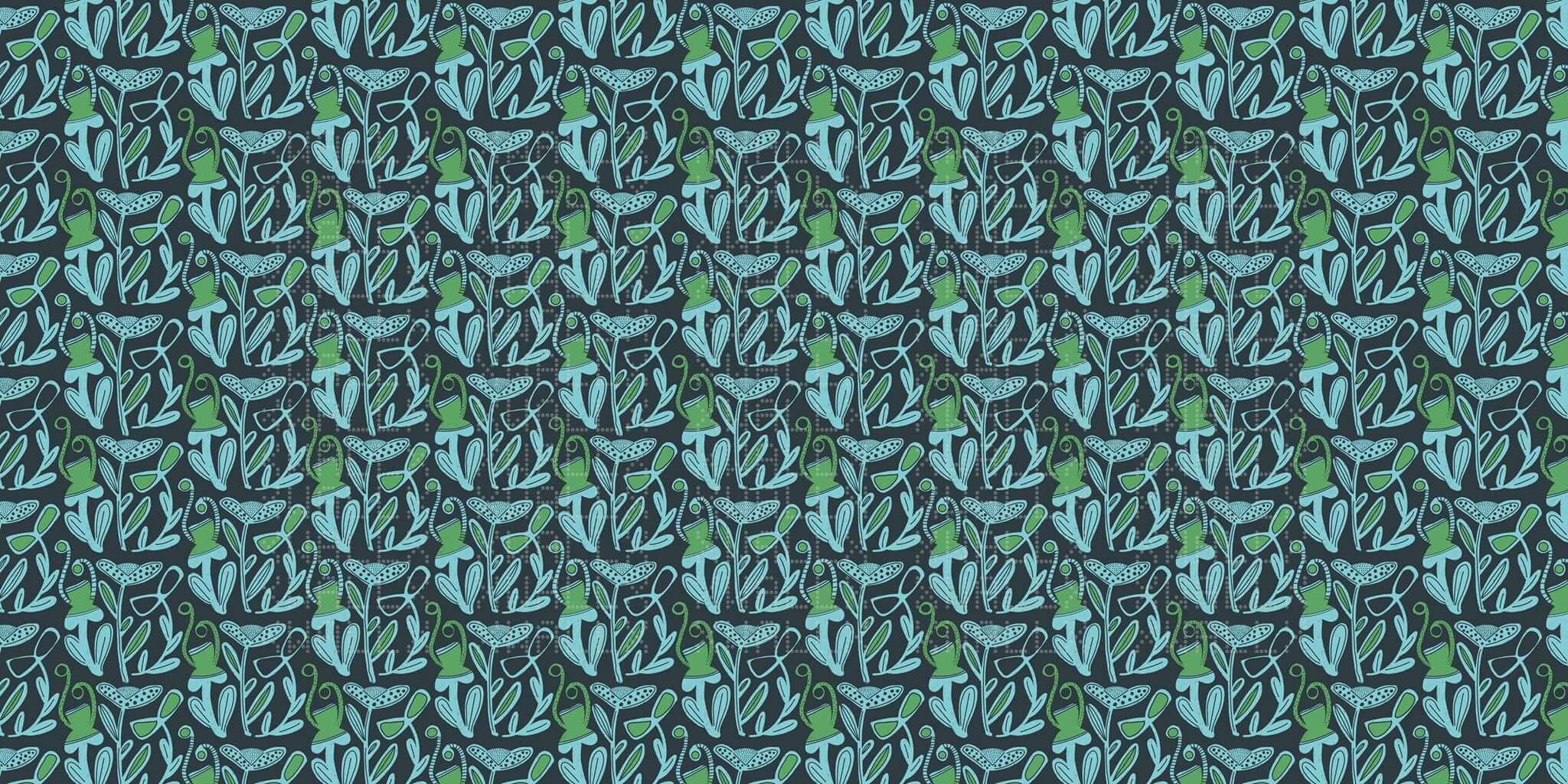Botanical Dreams Flower Wall Mural