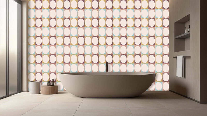 Modern Mekanlar için Geometrik Uyum Duvar Posteri - XWALLX