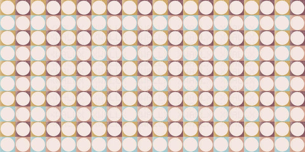 Modern Mekanlar için Geometrik Uyumluluk Duvar Posteri - Sample