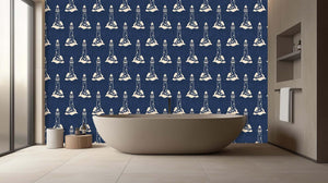 Beacon of Serenity Lighthouse wall mural - XWALLX