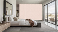 Textured Blush Stripe wallpaper mural - XWALLX
