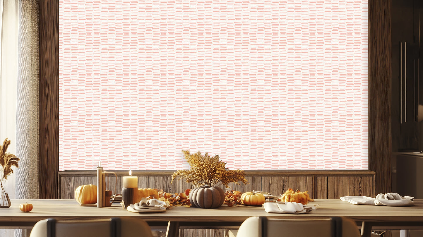 Textured Blush Stripe wallpaper - XWALLX