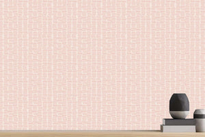 Textured Blush Stripe wall art - XWALLX