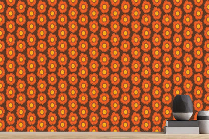 Vibrant Floral Burst wall art - XWALLX