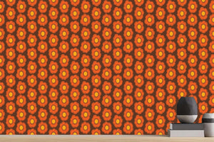 Vibrant Floral Burst wall art - XWALLX