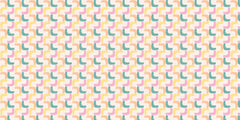 Curvy Pastel Patterns Wall Mural